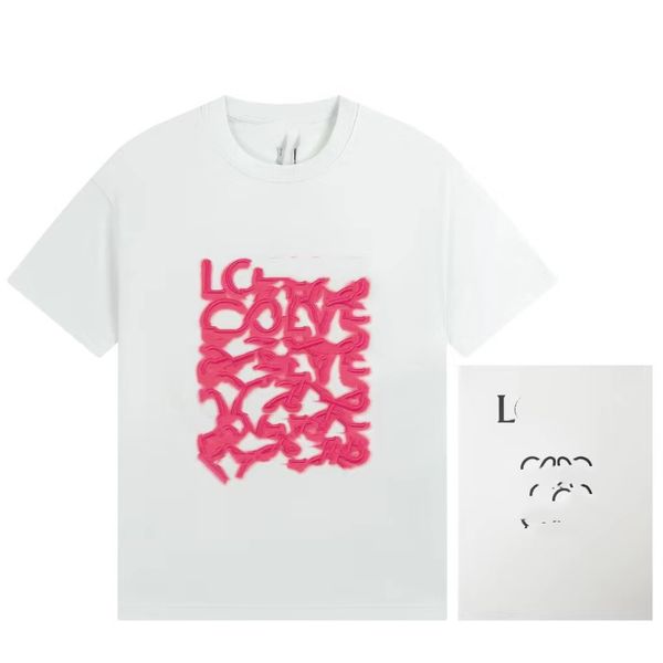 mens t shirt brand designer 2023 europe and america high street luo neon embroidery fluorescent powder loe mens and womens round neck short, White;black
mens t shirt brand designer 2023 europe and america high street luo neon embroidery fluorescent powder loe mens and womens round neck short, White;black