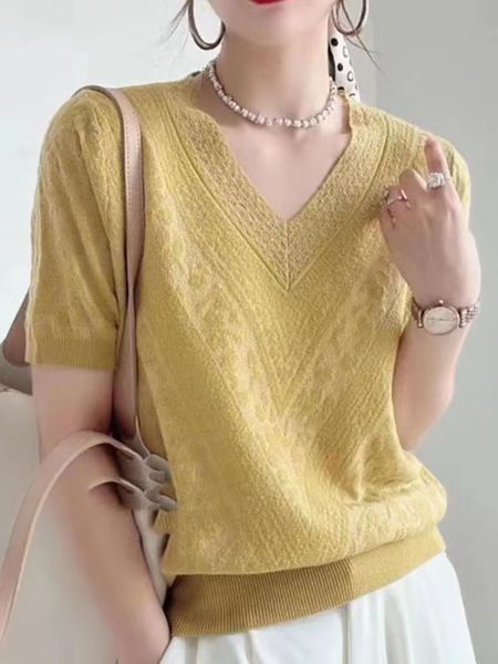 women's t-shirt bobokateer short sleeve t-shirty damskie knitted t shirt women clothing v-neck woman tshirts fashion pullover camisetas, White
women's t-shirt bobokateer short sleeve t-shirty damskie knitted t shirt women clothing v-neck woman tshirts fashion pullover camisetas, White