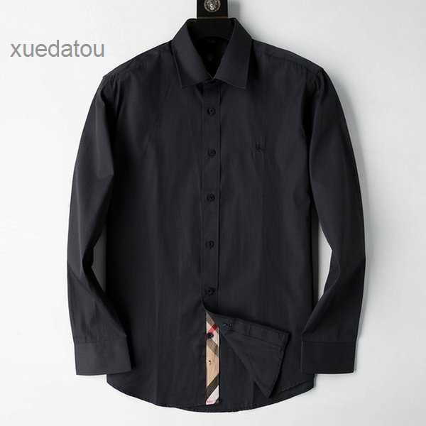 men's dress shirt slim fitted spread collar plaid stripe long sleeve pure cotton designer brand spring summer business office casual ma, White;black
men's dress shirt slim fitted spread collar plaid stripe long sleeve pure cotton designer brand spring summer business office casual ma, White;black