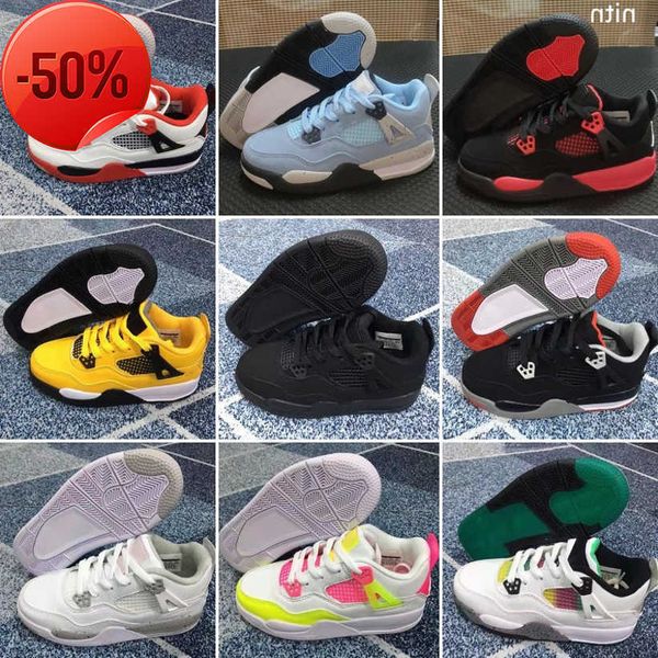 athletic 2022 kids shoes 4s children basketball wolf grey toddler sport sneakers for boy girl size 28-35, Black
athletic 2022 kids shoes 4s children basketball wolf grey toddler sport sneakers for boy girl size 28-35, Black