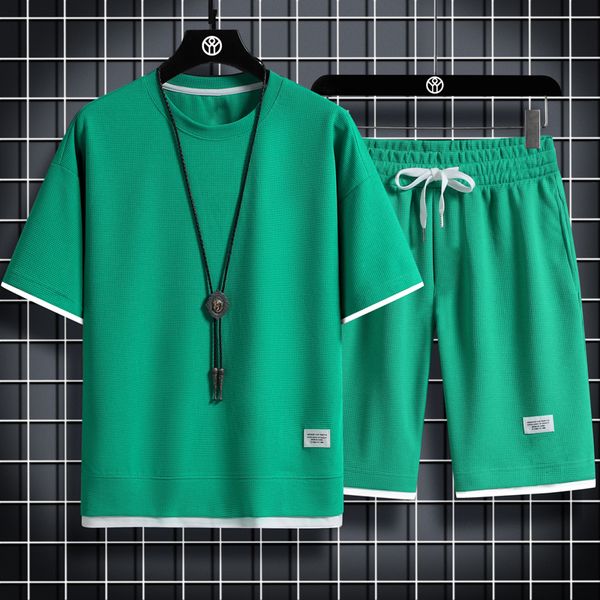 men's tracksuits summer men's two piece set linen fabric casual t-shirt and shorts set mens sports suit fashion short sleeve track, Gray
men's tracksuits summer men's two piece set linen fabric casual t-shirt and shorts set mens sports suit fashion short sleeve track, Gray