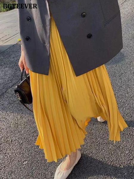 dresses bgteever casual elastic high waist pleated long skirts women elegant loose solid female aline skirts autumn, White;black
dresses bgteever casual elastic high waist pleated long skirts women elegant loose solid female aline skirts autumn, White;black