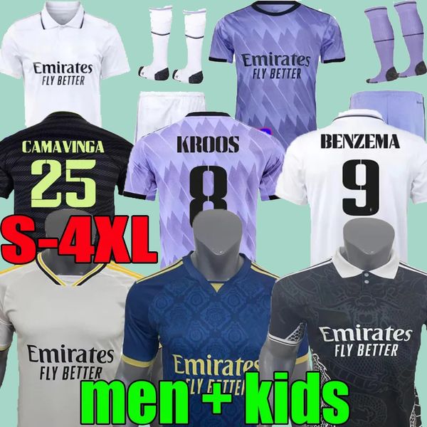 s-4xl 22 23 24 benzema finals soccer jerseys champion football shirt alaba tchouameni camavinga modric valverde vini jr 2023 2024 men kids k, Black;yellow
s-4xl 22 23 24 benzema finals soccer jerseys champion football shirt alaba tchouameni camavinga modric valverde vini jr 2023 2024 men kids k, Black;yellow