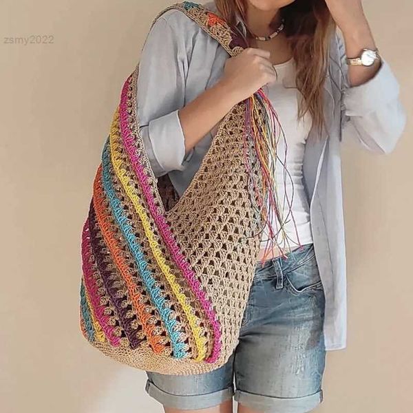 shoulder bags casual colorful striped straw women shoulder bags hollow large tote bag handmade summer beach bag big bali handabgs 2023 holid
shoulder bags casual colorful striped straw women shoulder bags hollow large tote bag handmade summer beach bag big bali handabgs 2023 holid