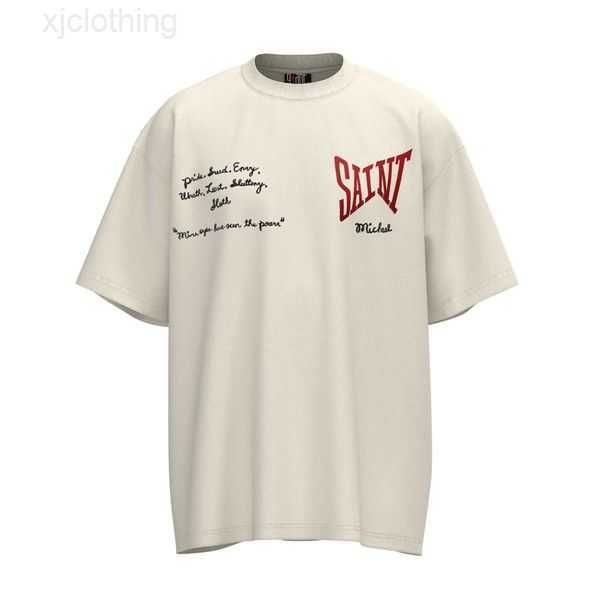 men's t-shirts high saint michael wash old short sleeve fashion vintage print couple t-shirt men03b5 12qsoy, White;black
men's t-shirts high saint michael wash old short sleeve fashion vintage print couple t-shirt men03b5 12qsoy, White;black