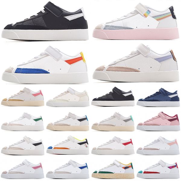 multi colors mid 77 blazers low sport shoes infants kid vintage sneakers suede leather side strap navy hyper pink iridescent toddler youth c
multi colors mid 77 blazers low sport shoes infants kid vintage sneakers suede leather side strap navy hyper pink iridescent toddler youth c