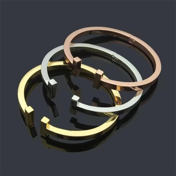 luxury brand silver bangle for men men's cuff bracelet fashion couple stainless steel t letter women's bracelet european classic d, Black
luxury brand silver bangle for men men's cuff bracelet fashion couple stainless steel t letter women's bracelet european classic d, Black