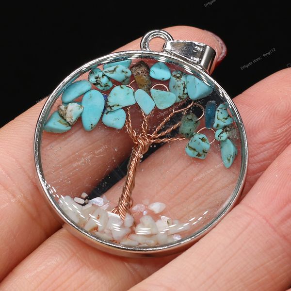 natural stone pendants green turquoises tree of life for charms jewelry making diy necklace earrings fashion jewelrypendants, Silver
natural stone pendants green turquoises tree of life for charms jewelry making diy necklace earrings fashion jewelrypendants, Silver