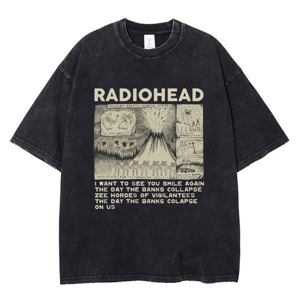 mens tshirts summer vintage men tshirts radiohead print tshirt 100% cotton washed vast hip hop streetwear breathable casual y2k clothes 230, White;black
mens tshirts summer vintage men tshirts radiohead print tshirt 100% cotton washed vast hip hop streetwear breathable casual y2k clothes 230, White;black