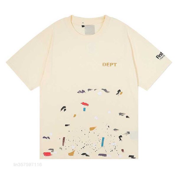 mens designer t shirt casual man womens tees painted ink splash graffiti letters loose short-sleeved round neck clothes gal lavin, White;black
mens designer t shirt casual man womens tees painted ink splash graffiti letters loose short-sleeved round neck clothes gal lavin, White;black