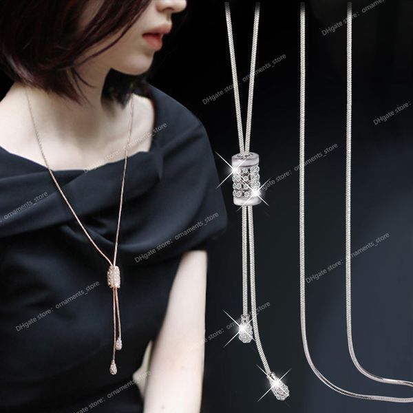 delicate tassel long necklaces pendants for women fashion jewelry simple necklace sweater dress accessories all match fashion jewelrynecklac, Silver
delicate tassel long necklaces pendants for women fashion jewelry simple necklace sweater dress accessories all match fashion jewelrynecklac, Silver