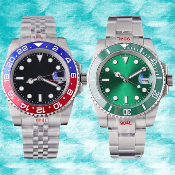 Luxury men's watch green dial 40mm 904L stainless steel strap automatic mechanical GMT sapphire waterproof Montre De Luxe watch gift factory, 17
Luxury men's watch green dial 40mm 904L stainless steel strap automatic mechanical GMT sapphire waterproof Montre De Luxe watch gift factory, 17