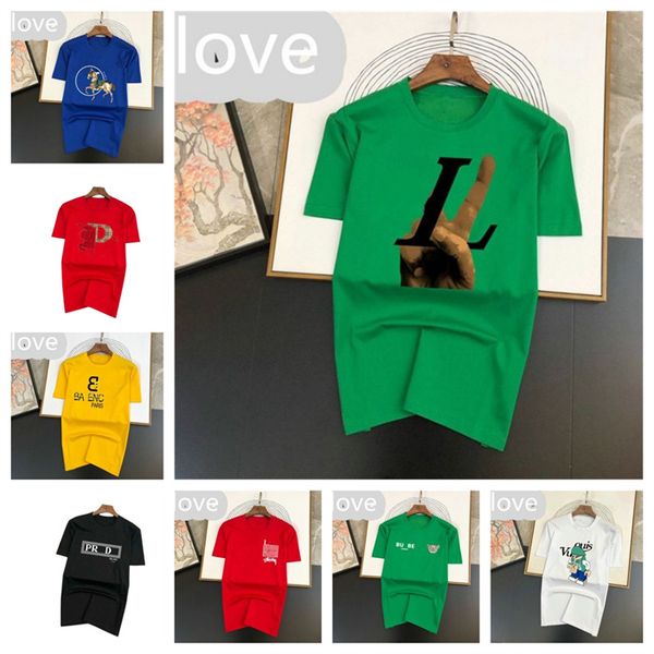 summer men's t-shirts paris fashion week popular designer carefully crafted new launch crewneck printed short sleeve 100% cotton couple, White;black
summer men's t-shirts paris fashion week popular designer carefully crafted new launch crewneck printed short sleeve 100% cotton couple, White;black