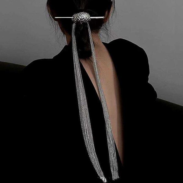hairpins y2k hip hop metal arc hairpins long tassel chain hair clip for women fashion geometric headband hair accessories headwear 2022 w041, Golden;silver
hairpins y2k hip hop metal arc hairpins long tassel chain hair clip for women fashion geometric headband hair accessories headwear 2022 w041, Golden;silver