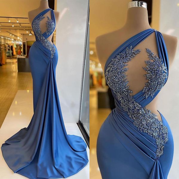 gorgeous mermaid prom dresses one shoulder sleeveless shining applicant hollow cutaway sides zipper floor length custom made party dress ves, Black
gorgeous mermaid prom dresses one shoulder sleeveless shining applicant hollow cutaway sides zipper floor length custom made party dress ves, Black