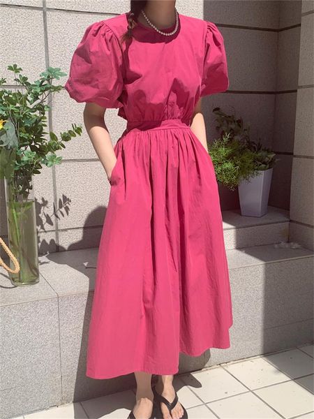 dresses alien kitty puff sleeve women backless dress solid new 2022 summer stylish loose all match high street casual ol elegant slim, Black;gray
dresses alien kitty puff sleeve women backless dress solid new 2022 summer stylish loose all match high street casual ol elegant slim, Black;gray