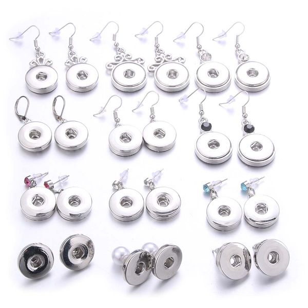 2020 new 18mm snap jewelry fashion vintage snap earrings for women fit 18mm snap button earrings for women earrings earringsdangle earrings, Silver
2020 new 18mm snap jewelry fashion vintage snap earrings for women fit 18mm snap button earrings for women earrings earringsdangle earrings, Silver