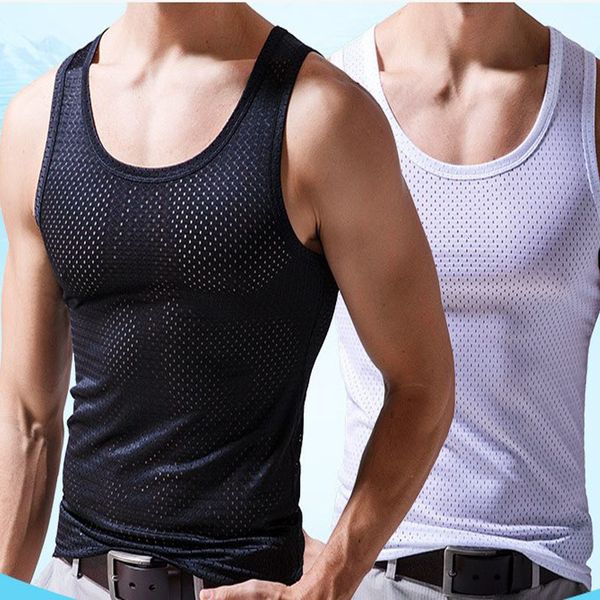 men's t shirts mens mesh vest ice silk quick drying bodybuilding tank fitness muscle sleeveless n casual sport 230417, White;black
men's t shirts mens mesh vest ice silk quick drying bodybuilding tank fitness muscle sleeveless n casual sport 230417, White;black