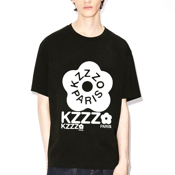 men's t-shirt new designer luxury fashion pure cotton flower letter printing sweat-absorbing and breathable couple clothes, White;black
men's t-shirt new designer luxury fashion pure cotton flower letter printing sweat-absorbing and breathable couple clothes, White;black