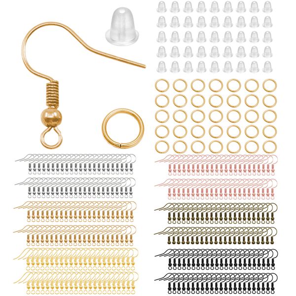 100/300pcs/lot hypoallergenic earring hook kit mix-color ear wires fish hooks open jump rings earplugs for diy jewelry making jewelry making, Blue;slivery
100/300pcs/lot hypoallergenic earring hook kit mix-color ear wires fish hooks open jump rings earplugs for diy jewelry making jewelry making, Blue;slivery