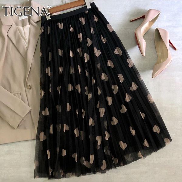 dresses tigena tulle maxi skirt women fashion 2021 spring summer heart print high waist pleated mesh long skirt female aesthetic skirt, White;black
dresses tigena tulle maxi skirt women fashion 2021 spring summer heart print high waist pleated mesh long skirt female aesthetic skirt, White;black