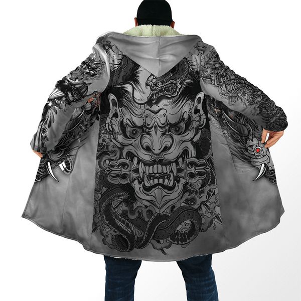 men's trench coats fashion winter hooded cloak samurai mask tattoo 3d printing wool windbreaker casual warm coat c001 230417, Tan;black
men's trench coats fashion winter hooded cloak samurai mask tattoo 3d printing wool windbreaker casual warm coat c001 230417, Tan;black