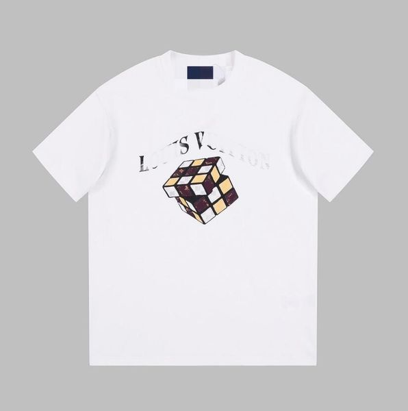 summer fashion short sleeve men's t-shirts luxury brand rubik's cube letter men's and women's cotton tees pullover coupl, White;black
summer fashion short sleeve men's t-shirts luxury brand rubik's cube letter men's and women's cotton tees pullover coupl, White;black