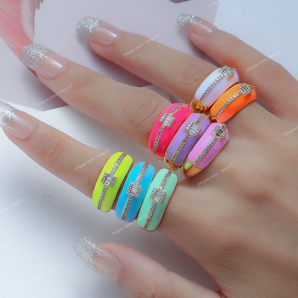 enamel open adjusted finger ring candy colorful neon rings for women fluorescent fashion copper zircon micro pave jewelry fashion jewelryrin, Golden;silver
enamel open adjusted finger ring candy colorful neon rings for women fluorescent fashion copper zircon micro pave jewelry fashion jewelryrin, Golden;silver