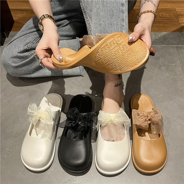 mary jane sandals female summer external wear korean fashion new lazy a stirrup package head half slippers wholesale, Black
mary jane sandals female summer external wear korean fashion new lazy a stirrup package head half slippers wholesale, Black