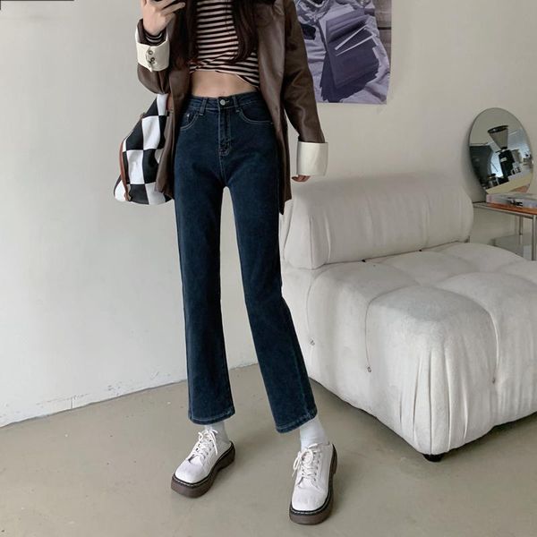 jeans dd2835 new fashion high street wild straightleg slimming pipe pants jeans, Blue
jeans dd2835 new fashion high street wild straightleg slimming pipe pants jeans, Blue