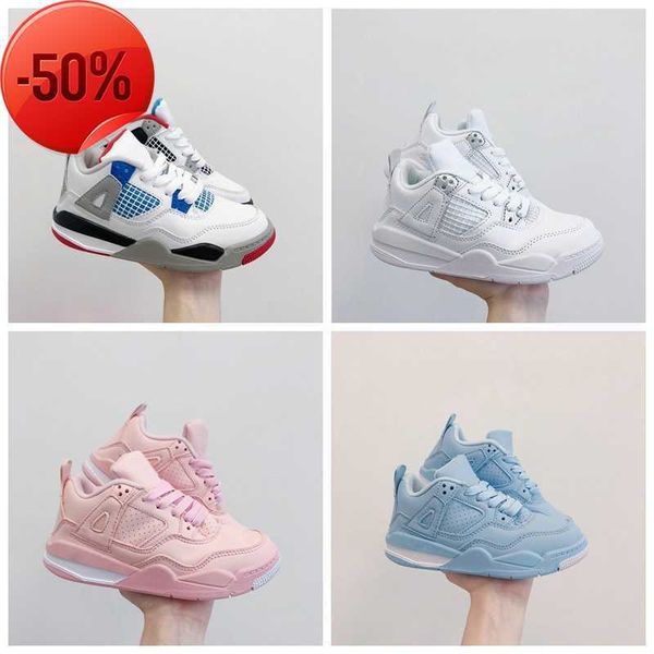 new 4 kids designer basketball shoes children outdoor sports shoes gym red chicago 4s luxury athletic boys and girls sneakers size 26-35, Black
new 4 kids designer basketball shoes children outdoor sports shoes gym red chicago 4s luxury athletic boys and girls sneakers size 26-35, Black