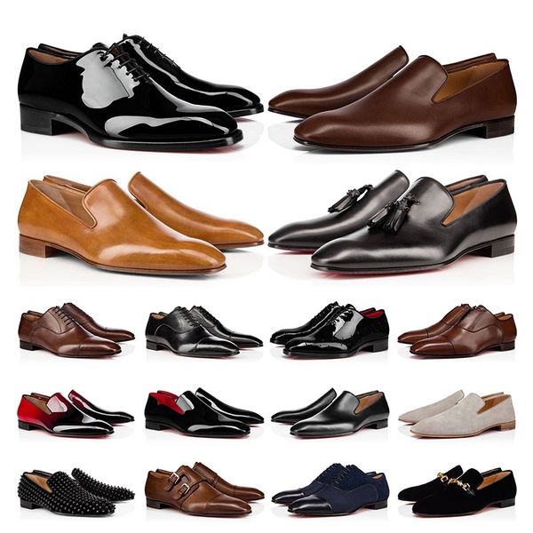mens dress shoes casual luxury designers genuine patent leather rivets red shoe flat men business party wedding oxfords, Black
mens dress shoes casual luxury designers genuine patent leather rivets red shoe flat men business party wedding oxfords, Black