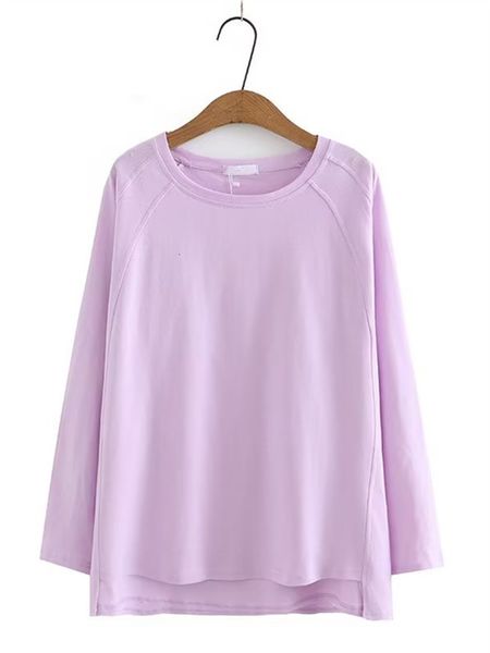 women's t-shirt plus size women's spring autumn models long-sleeved t-shirt solid colours stretchy cotton for fat ladies up to 200, White
women's t-shirt plus size women's spring autumn models long-sleeved t-shirt solid colours stretchy cotton for fat ladies up to 200, White