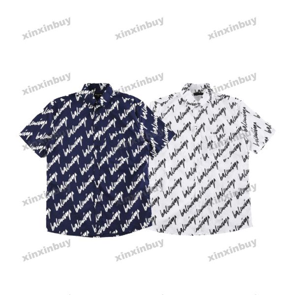xinxinbuy men designer tee t shirt 23ss paris cursive letter printing short sleeve cotton women black white navy blue xs-xl, Black;brown
xinxinbuy men designer tee t shirt 23ss paris cursive letter printing short sleeve cotton women black white navy blue xs-xl, Black;brown
