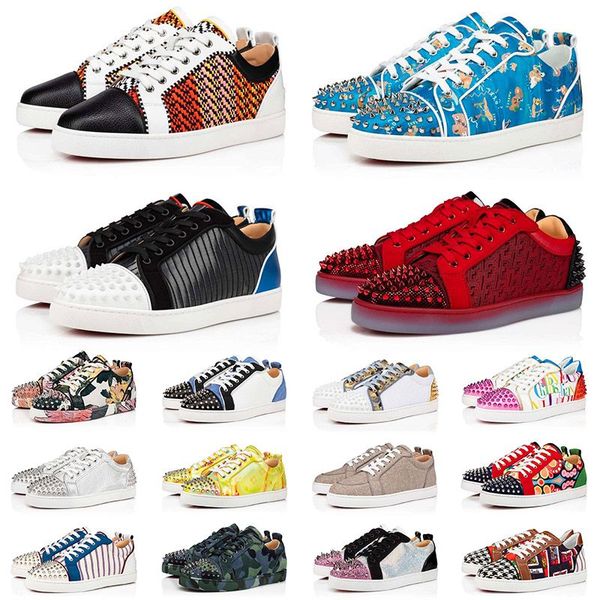 with box 2023 designer christians red-bottoms shoesstudded spikes ss casual shoes designer men women 2022 low leather suede g vpp, Black
with box 2023 designer christians red-bottoms shoesstudded spikes ss casual shoes designer men women 2022 low leather suede g vpp, Black
