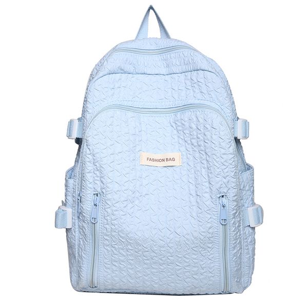 little fresh girls' school bag high beauty backpack simple college students' lightweight backpack
little fresh girls' school bag high beauty backpack simple college students' lightweight backpack