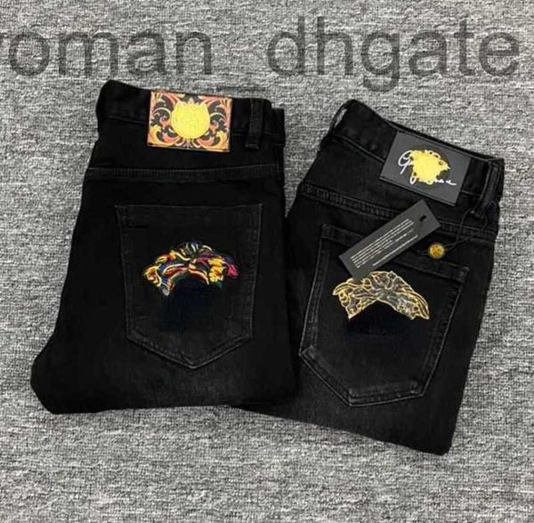 men's jeans designerfashion black jeans men jeans medusa 3d embroidered trousers designer pants mens casual denim slacks f33n, Blue
men's jeans designerfashion black jeans men jeans medusa 3d embroidered trousers designer pants mens casual denim slacks f33n, Blue