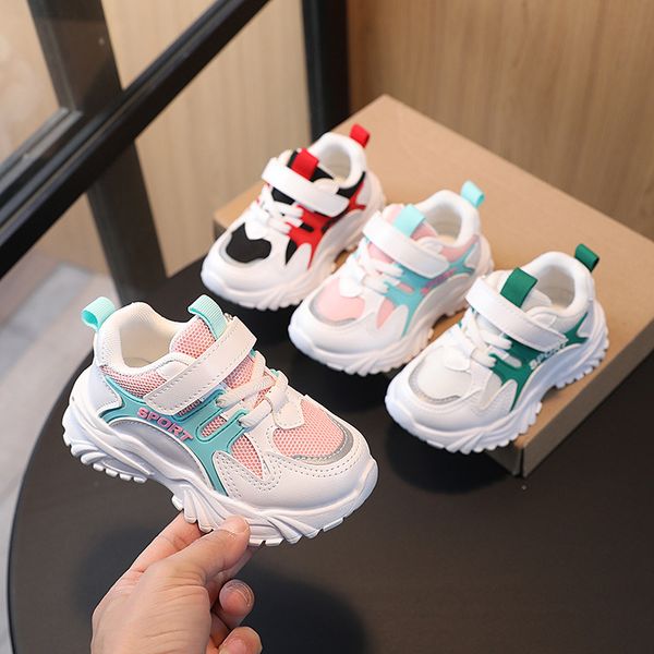 2023 mixed color spring summer shoes children's sneakers premium pu leather mesh splicing casual shoes boy and girl sneakers flat tide, Black;red
2023 mixed color spring summer shoes children's sneakers premium pu leather mesh splicing casual shoes boy and girl sneakers flat tide, Black;red