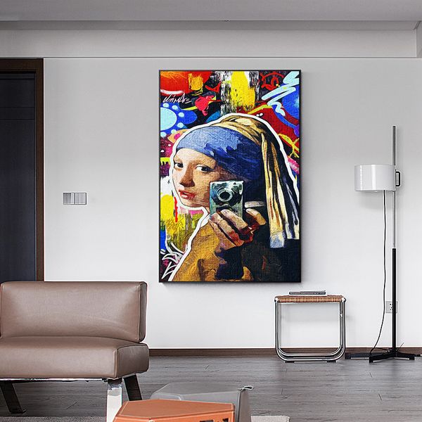 abstract girl with pearl earrings canvas painting nordic modern posters and prints wall art picture for living room home decor
abstract girl with pearl earrings canvas painting nordic modern posters and prints wall art picture for living room home decor