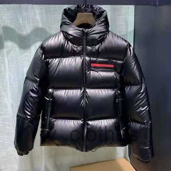 men nylon puffer down jacket hooded collar warm pads coat designer mens zipper side pocket loose fit winter outwear, Black
men nylon puffer down jacket hooded collar warm pads coat designer mens zipper side pocket loose fit winter outwear, Black