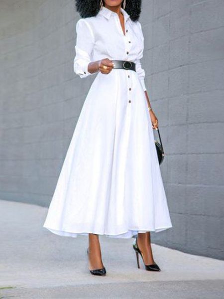casual dresses vonda autumn long dress women long sleeve party robe casual split shirt vestido buttons vintage street solid loose sundress 2, Black;gray
casual dresses vonda autumn long dress women long sleeve party robe casual split shirt vestido buttons vintage street solid loose sundress 2, Black;gray