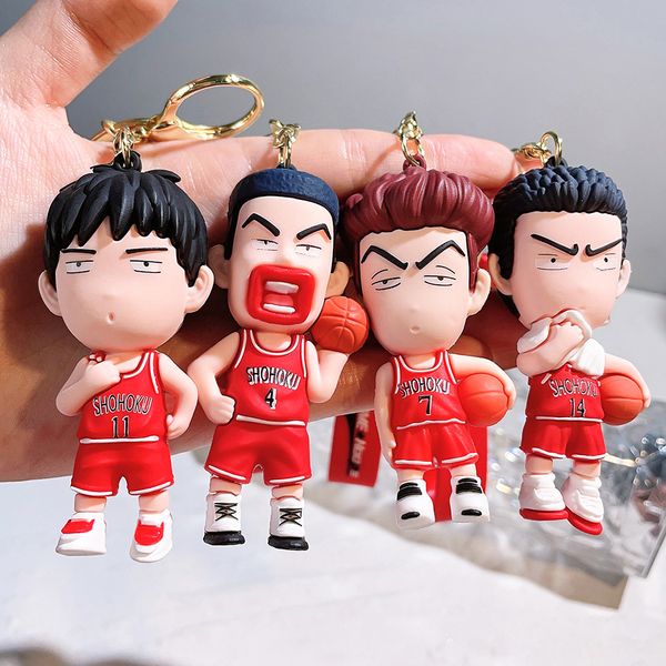 pvc doll keychain japanese anime dunk master couples car bags pendants jewelry stores gift wholesale
pvc doll keychain japanese anime dunk master couples car bags pendants jewelry stores gift wholesale