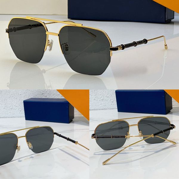 Designers high-quality 1:1 rectangular metal half frame with letter printed Lunettes de Soleil Mens and Womens Z2023E temple with flower engraved signature driving
Designers high-quality 1:1 rectangular metal half frame with letter printed Lunettes de Soleil Mens and Womens Z2023E temple with flower engraved signature driving