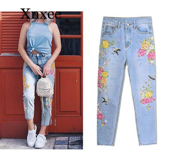 jeans blue long jeans women's clothing 3d floral embroidery denim pants high waist straight vintage ripped ladies slim jean trousers
jeans blue long jeans women's clothing 3d floral embroidery denim pants high waist straight vintage ripped ladies slim jean trousers