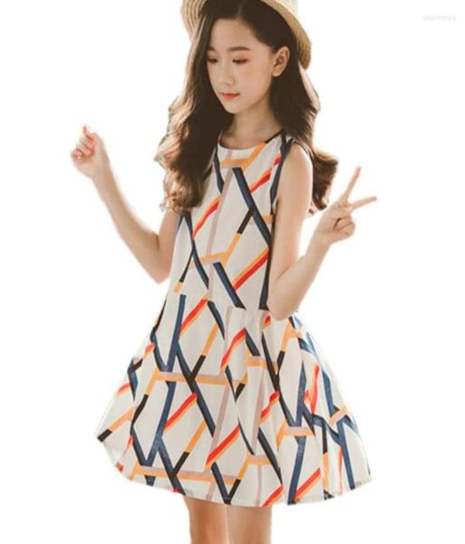 girl dresses kids summer geometric pattern sleeveless dress for girls fancy teens round collar cotton clothes 4 to 13 years5425914, Red;yellow
girl dresses kids summer geometric pattern sleeveless dress for girls fancy teens round collar cotton clothes 4 to 13 years5425914, Red;yellow