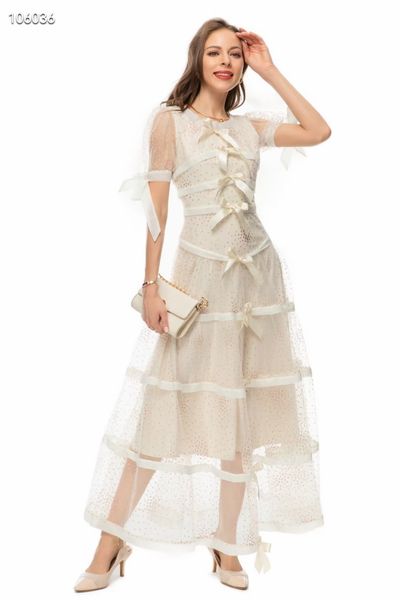 bow tie two color dress 2023 spring/summer bow tie waist slim large swing dress princess style long dress, Black
bow tie two color dress 2023 spring/summer bow tie waist slim large swing dress princess style long dress, Black