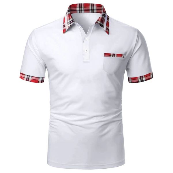 men's t-shirts summer casual man short-sleeved polo shirt lapel minimalist fashion shirt men clothing office 230419, White;black
men's t-shirts summer casual man short-sleeved polo shirt lapel minimalist fashion shirt men clothing office 230419, White;black