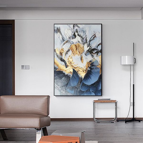 abstract black grey flower with gold foil canvas painting modern nordic plant posters and prints wall art picture for home decor
abstract black grey flower with gold foil canvas painting modern nordic plant posters and prints wall art picture for home decor