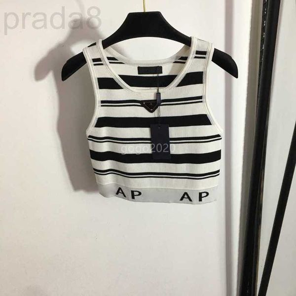 women's t-shirt designer 23ss women t shirts knits jogging tank tee with striped letter triangle sign girls crop high end brand stretc, White
women's t-shirt designer 23ss women t shirts knits jogging tank tee with striped letter triangle sign girls crop high end brand stretc, White
