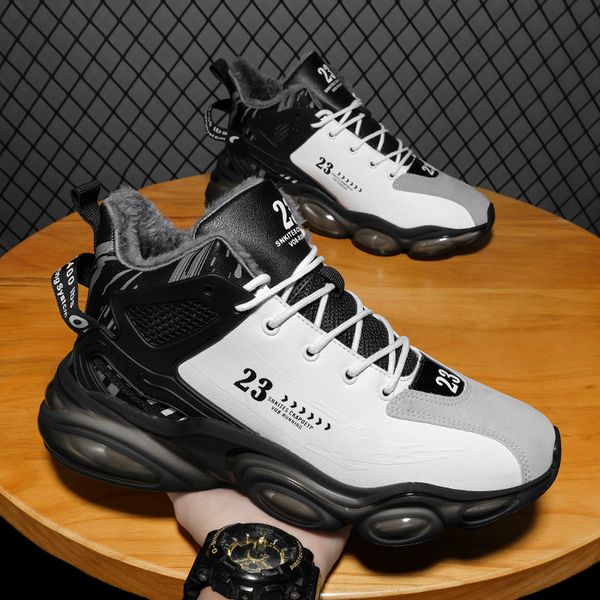 dress shoes men's sneakers for women's winter warm high elastictenis male sports gym basketball plush snow boots 230418, Black
dress shoes men's sneakers for women's winter warm high elastictenis male sports gym basketball plush snow boots 230418, Black